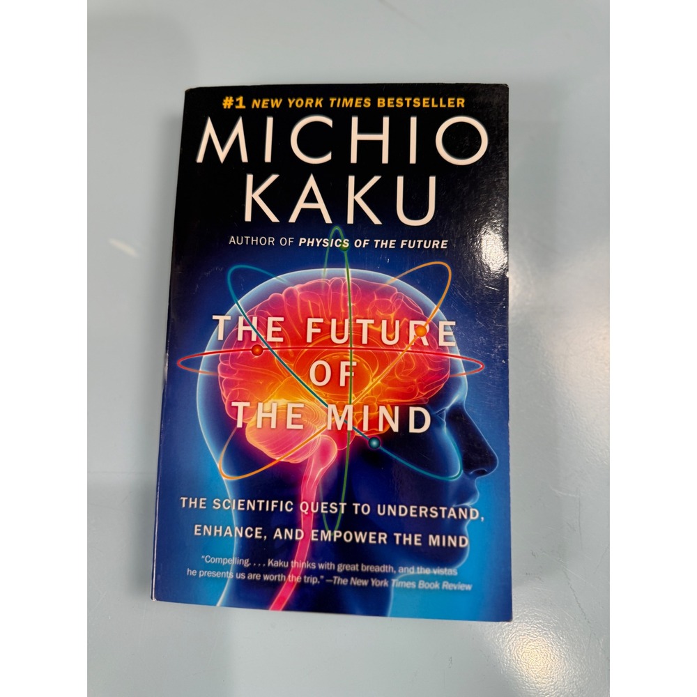 The Future of the Mind by Michio Kaku Paperback Science Physics Neuroscience